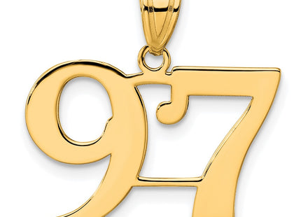 14k Yellow Gold Pendants Style APN97 - Classique Jewelry Inc.