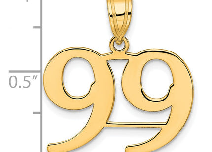14k Yellow Gold Pendants Style APN99 - Classique Jewelry Inc.