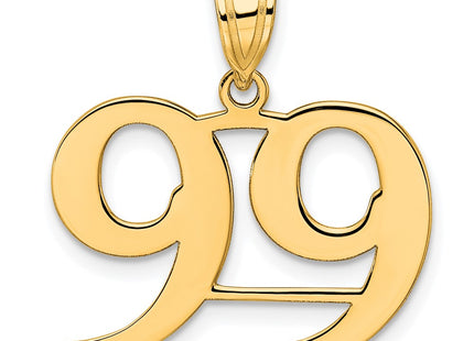 14k Yellow Gold Pendants Style APN99 - Classique Jewelry Inc.