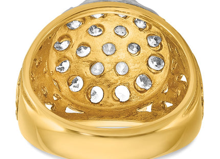 14k Two-tone Rings Style B01539A - Classique Jewelry Inc.