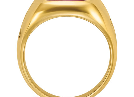14k Yellow Gold Rings Style B02038 - Classique Jewelry Inc.