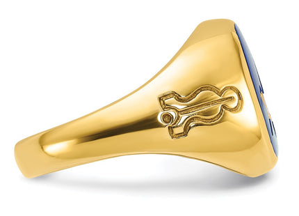 14k Yellow Gold Rings Style B02038 - Classique Jewelry Inc.