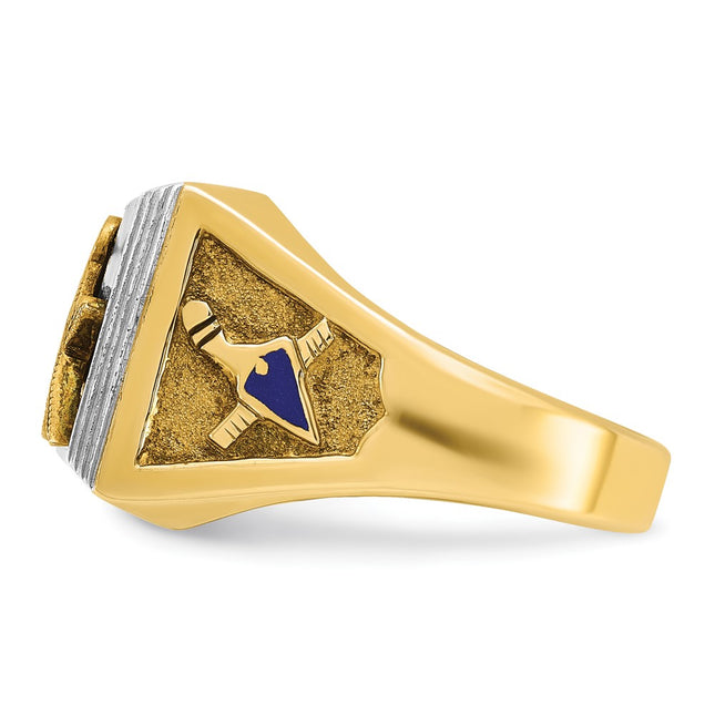 14K gold ring, further view