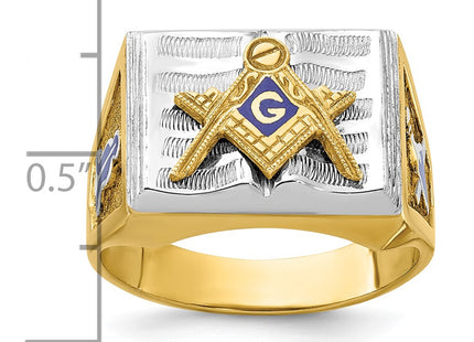 14k Two-tone Rings Style B02077 - Classique Jewelry Inc.
