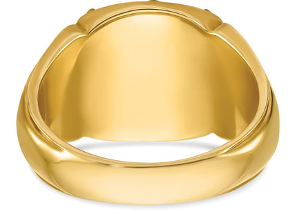 14k Yellow Gold Rings Style B02194 - Classique Jewelry Inc.