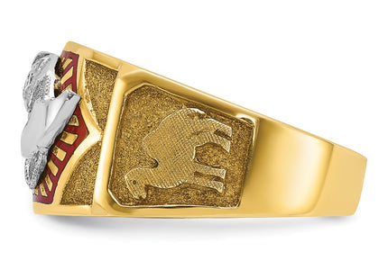 14k Two-tone Rings Style B02420 - Classique Jewelry Inc.