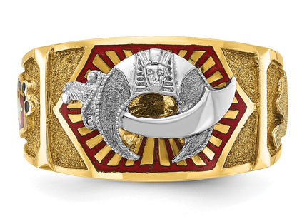14k Two-tone Rings Style B02420 - Classique Jewelry Inc.