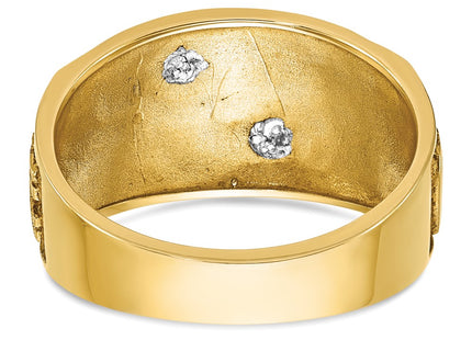 14k Two-tone Rings Style B02420 - Classique Jewelry Inc.