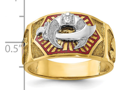 14k Two-tone Rings Style B02420 - Classique Jewelry Inc.