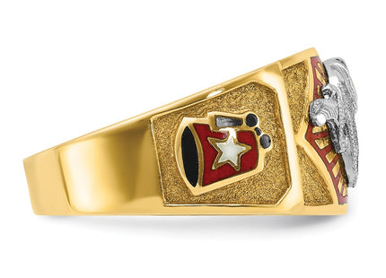 14k Two-tone Rings Style B02420 - Classique Jewelry Inc.