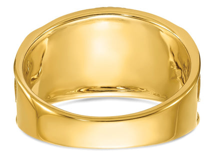 14k Two-tone Rings Style B02420B - Classique Jewelry Inc.