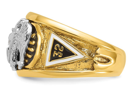 14k Two-tone Rings Style B02444 - Classique Jewelry Inc.