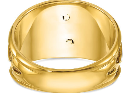 14k Two-tone Rings Style B02444 - Classique Jewelry Inc.