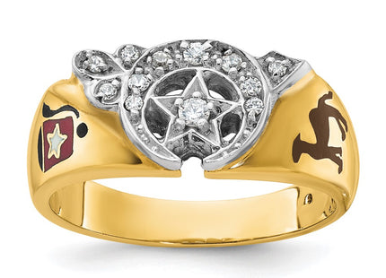14k Two-tone Rings Style B02454 - Classique Jewelry Inc.