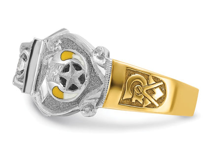 14k Two-tone Rings Style B02461A - Classique Jewelry Inc.