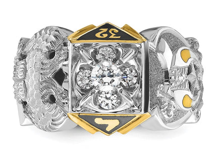 14k Two-tone Rings Style B02461A - Classique Jewelry Inc.