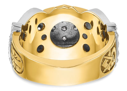14k Two-tone Rings Style B02461A - Classique Jewelry Inc.