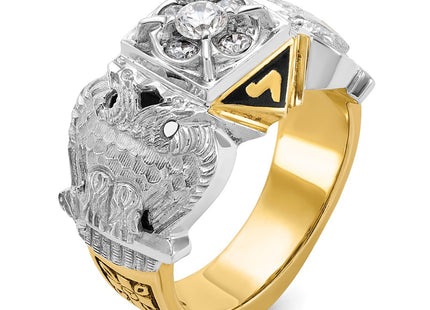 14k Two-tone Rings Style B02461A - Classique Jewelry Inc.