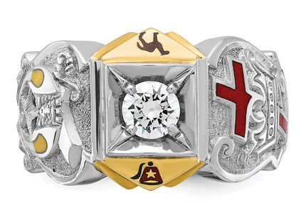14k Two-tone Rings Style B02461B - Classique Jewelry Inc.