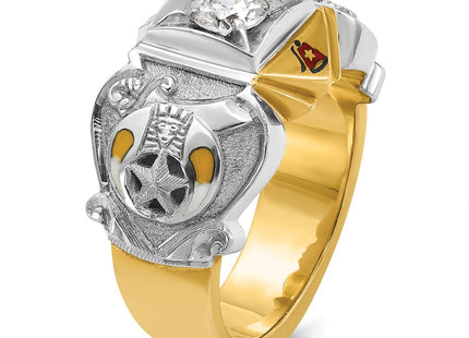 14k Two-tone Rings Style B02461B - Classique Jewelry Inc.