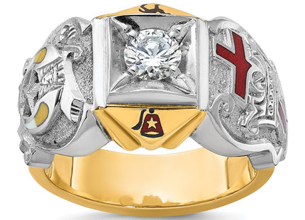 14k Two-tone Rings Style B02461B - Classique Jewelry Inc.