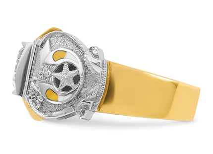 14k Two-tone Rings Style B02461C - Classique Jewelry Inc.