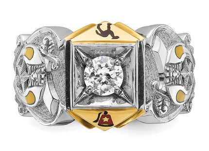 14k Two-tone Rings Style B02461C - Classique Jewelry Inc.