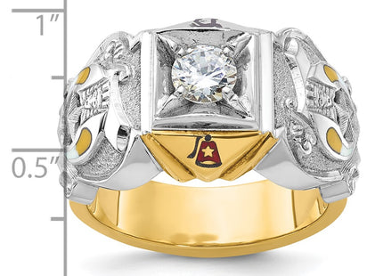 14k Two-tone Rings Style B02461C - Classique Jewelry Inc.