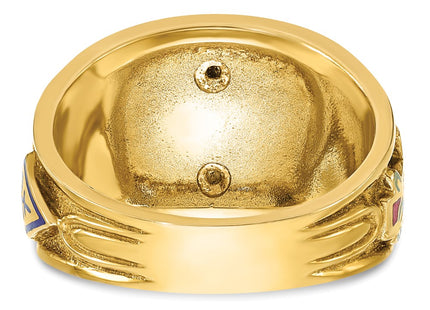 14k Two-tone Rings Style B02510 - Classique Jewelry Inc.