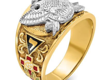 14k Two-tone Rings Style B02510 - Classique Jewelry Inc.