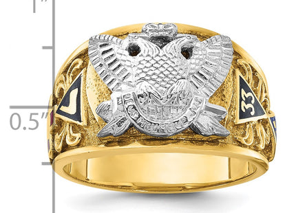 14k Two-tone Rings Style B02510 - Classique Jewelry Inc.