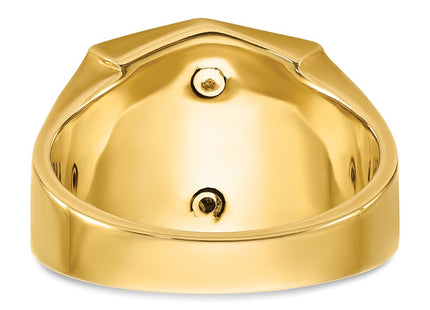 14k Two-tone Rings Style B02549 - Classique Jewelry Inc.