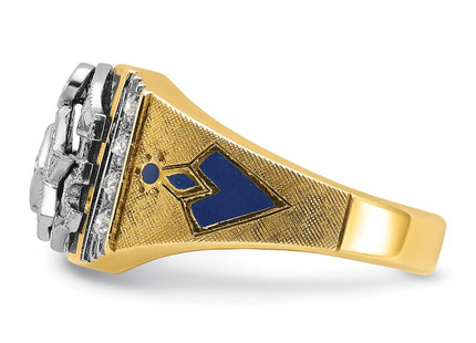 14k Two-tone Rings Style B02589 - Classique Jewelry Inc.