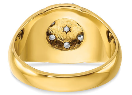 14k Two-tone Rings Style B04000 - Classique Jewelry Inc.