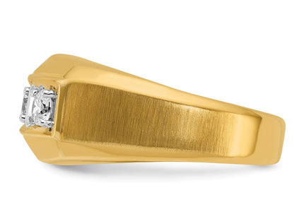 14k Two-tone Rings Style B04131 - Classique Jewelry Inc.