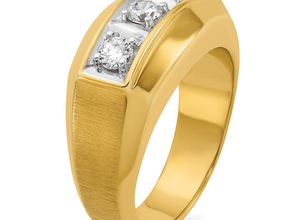 14k Two-tone Rings Style B04131 - Classique Jewelry Inc.