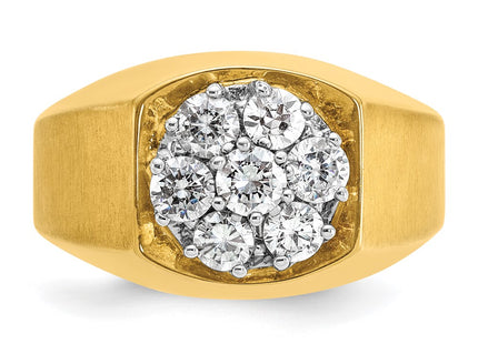 14k Two-tone Rings Style B04232 - Classique Jewelry Inc.