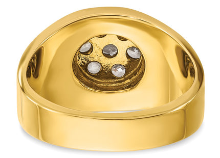 14k Two-tone Rings Style B04232 - Classique Jewelry Inc.