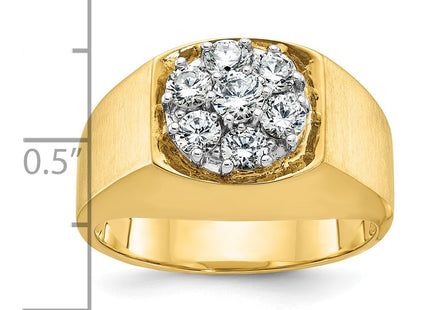14k Two-tone Rings Style B04232 - Classique Jewelry Inc.