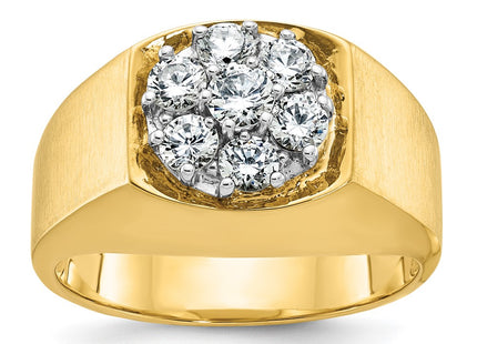 14k Two-tone Rings Style B04232 - Classique Jewelry Inc.