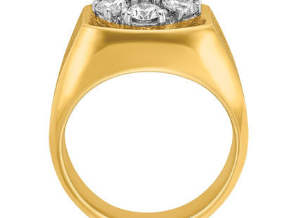 14k Two-tone Rings Style B04345 - Classique Jewelry Inc.