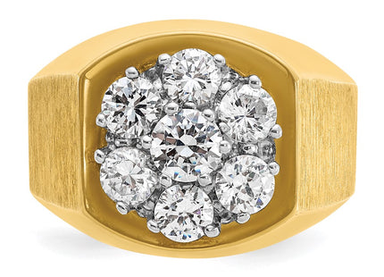 14k Two-tone Rings Style B04345 - Classique Jewelry Inc.