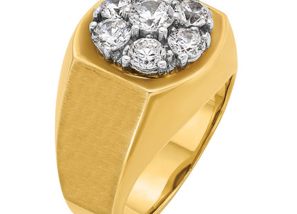 14k Two-tone Rings Style B04345 - Classique Jewelry Inc.