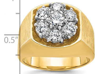 14k Two-tone Rings Style B04345 - Classique Jewelry Inc.