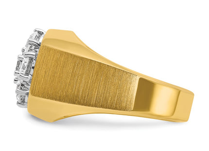 14k Two-tone Rings Style B04358 - Classique Jewelry Inc.