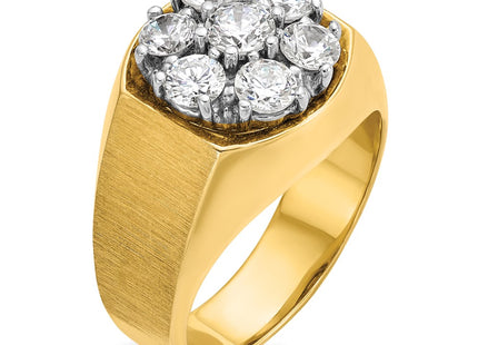 14k Two-tone Rings Style B04358 - Classique Jewelry Inc.