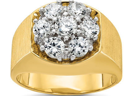 14k Two-tone Rings Style B04358 - Classique Jewelry Inc.