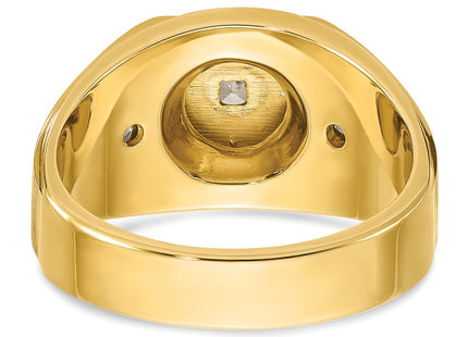 14k Two-tone Rings Style B04382 - Classique Jewelry Inc.