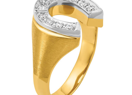 14k Two-tone Rings Style B04971 - Classique Jewelry Inc.