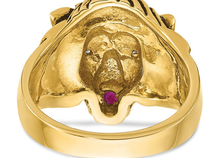 14k Yellow Gold Rings Style B05384 - Classique Jewelry Inc.